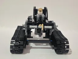 Tracked space vehicle