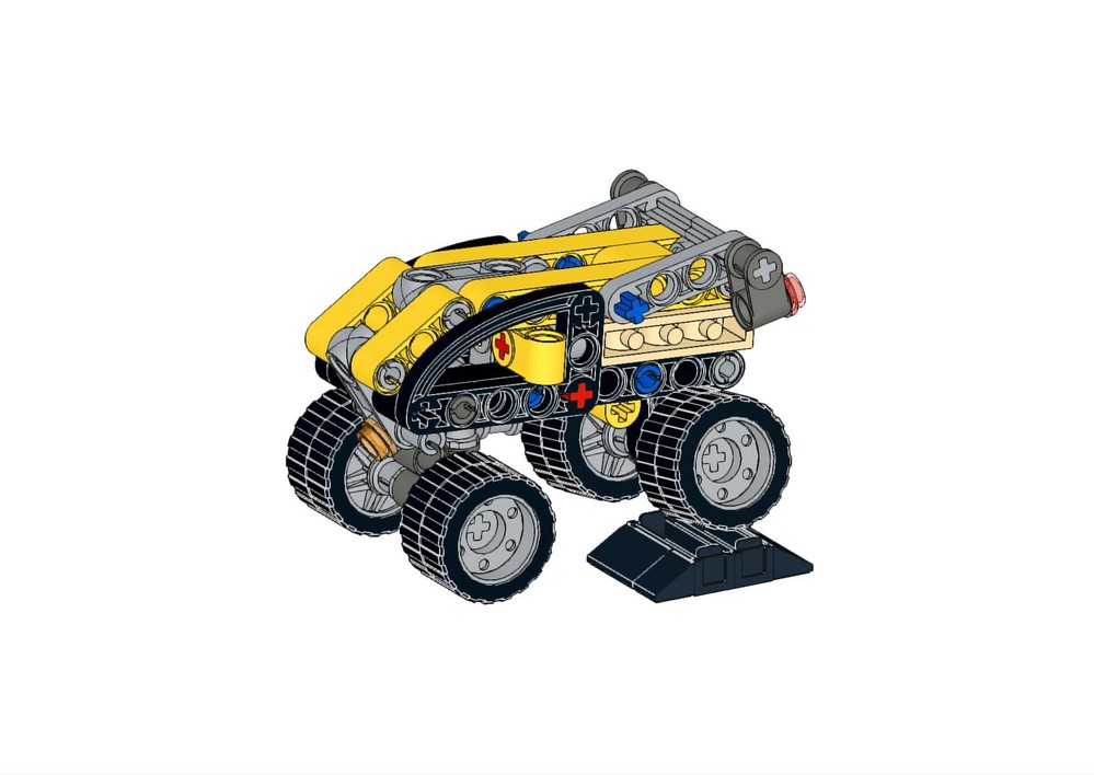 Lego Rally Truck