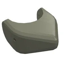 Animal Body Part, Shark Head / Dark Gray