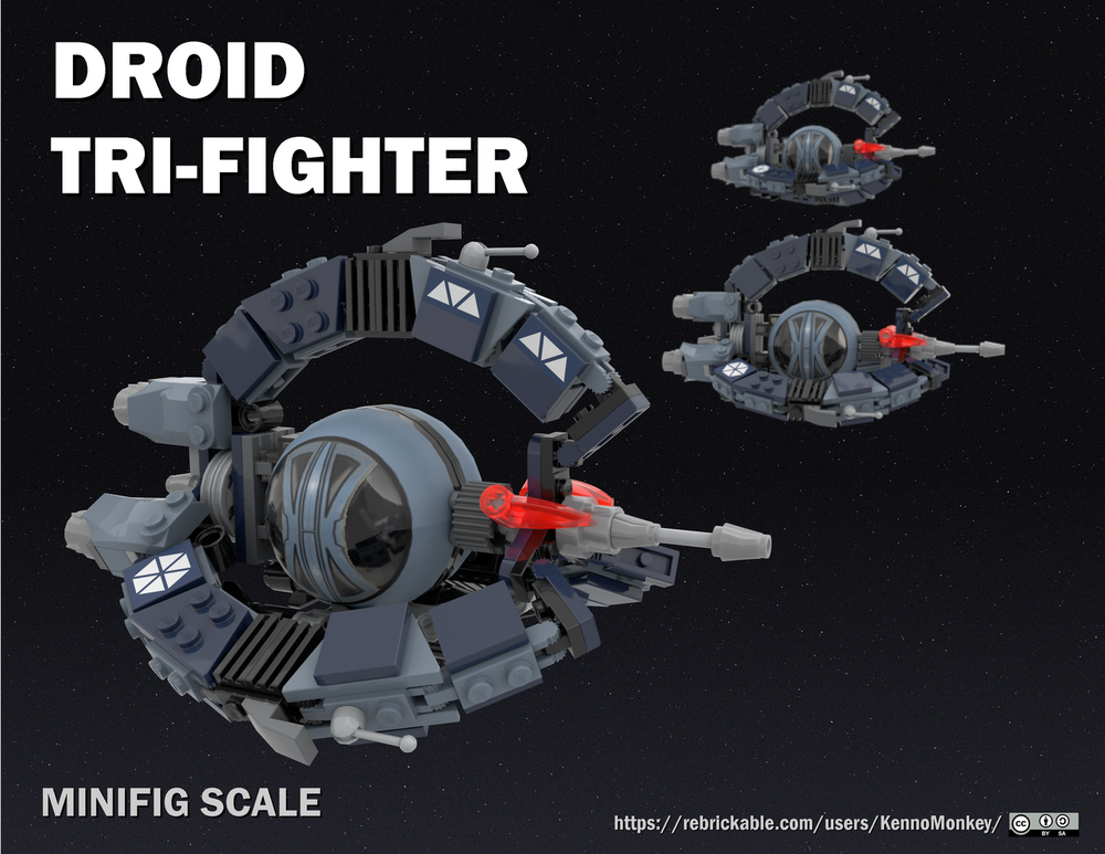Lego Droid Tri-fighter