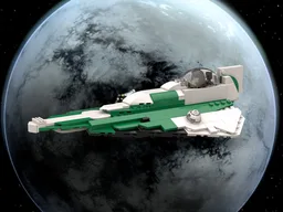 Luminara Unduli's Delta-7 Aethersprite-class Starfighter