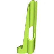 Technic Panel Fairing # 8 Small Long, Large Hole, Side B / Lime