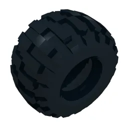 Tyre 68.8 x 40 Balloon Large / Black