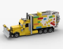 Peterbilt Dump Truck Snowplow