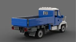Praga S5T Flatbed truck