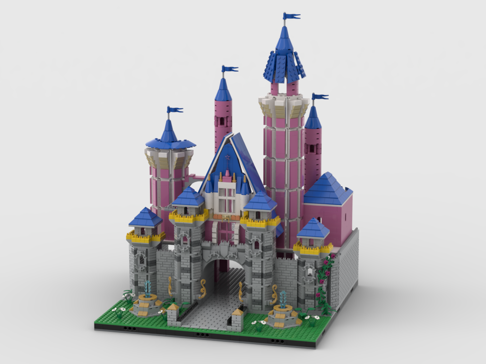 Lego Cinderella's Castle | Modular Fairy Tale world