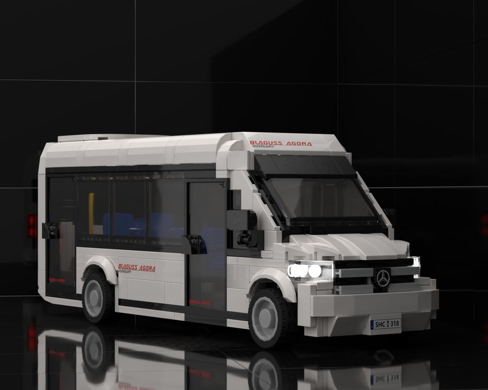 Lego Mercedes-Benz Sprinter - Blaguss Agora Hungary Livery