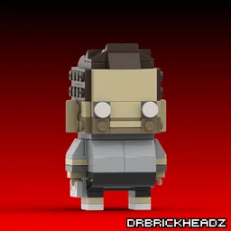 Zombie Ed (Shaun of the Dead) Custom Brickheadz