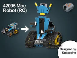 42095 Robot (RC) Alternate (with PowerFunctions or BuWizz)