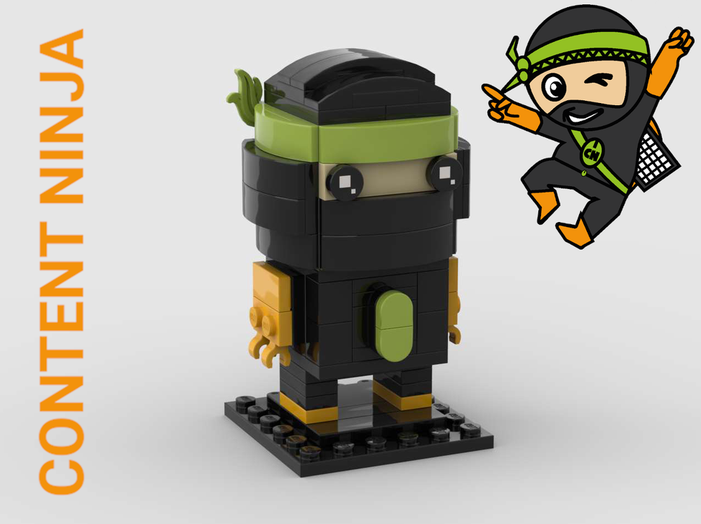 Lego Brickheadz Content Ninja