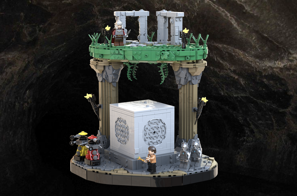 Lego The Pandorica Opens - Doctor Who Diorama