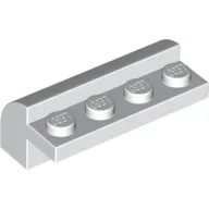 Brick Curved 2 x 4 x 1 1/3 / White