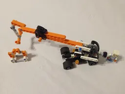 Telescopic rough terrain crane