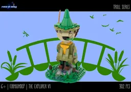 The Explorer (Snufkin) (fobmoom007) V1 | Force of Bricks