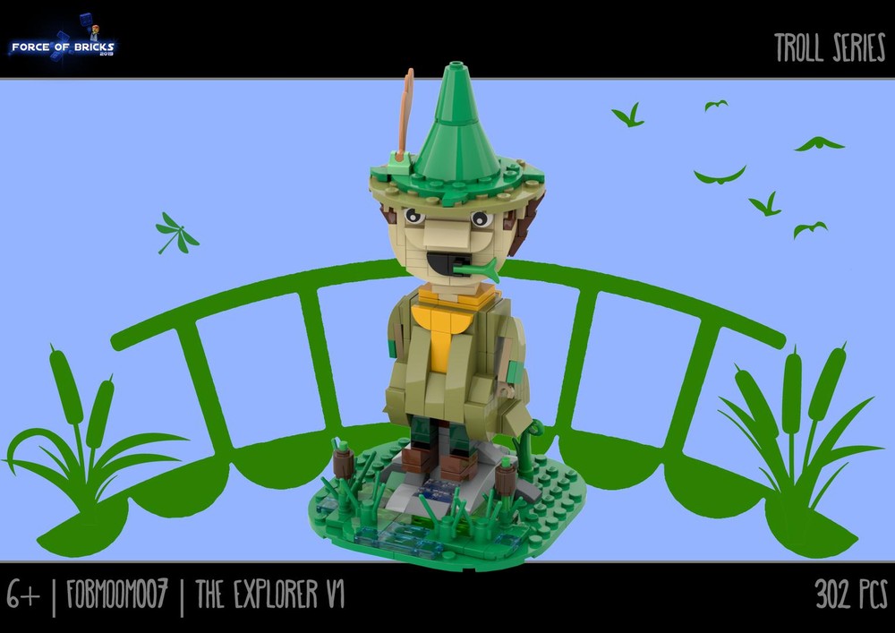 Lego The Explorer (Snufkin) (fobmoom007) V1 | Force of Bricks