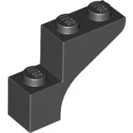 Brick Arch 1 x 3 x 2 / Black