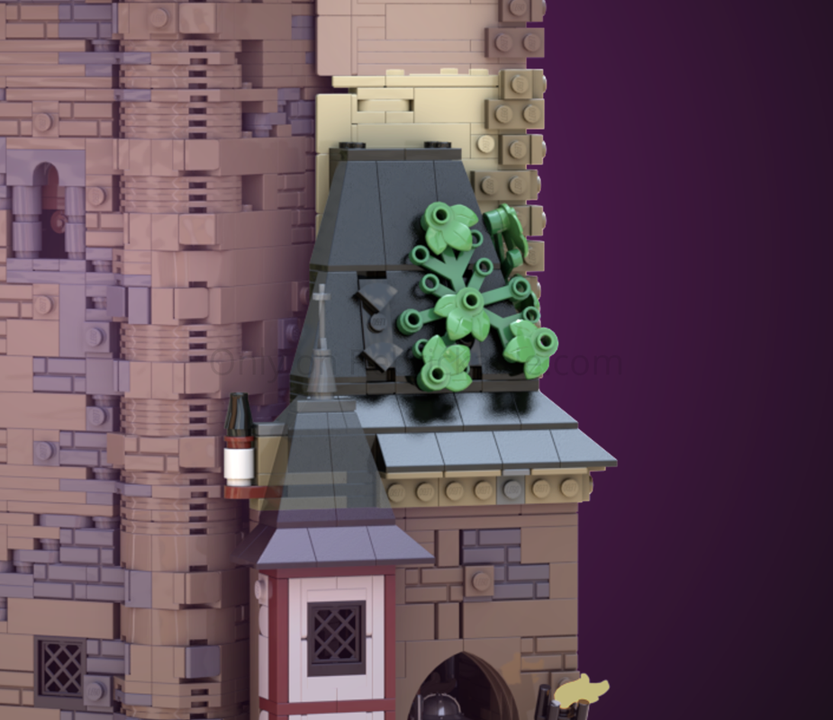 Lego Small prison cell - The Red Falcons' mountain fortress