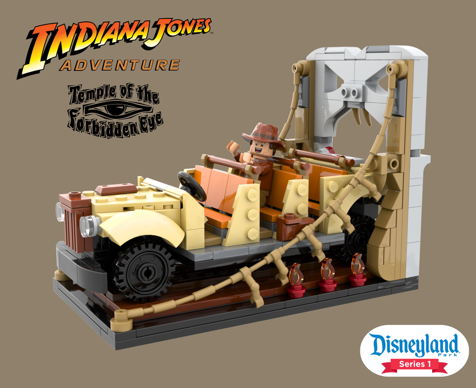Lego Indiana Jones inspired building instructions, Collectible attractions Series 1