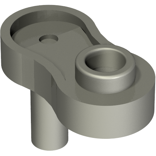 Lego Tool Crank Shaft with Bar, Stud