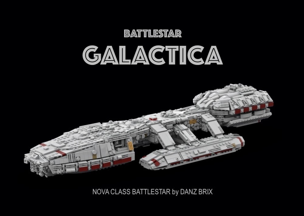 Lego Battlestar Galactica Nova Class