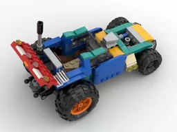 Hot rod with trailer