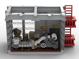 daily bugle building mod printing room ( empty daily bugle floor required to make this)