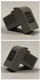 Stickered Assembly 3 x 2 x 2 2/3 with Black Grilles Pattern on Front and Both Sides (Stickers) - Set 5563