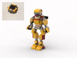 Submarine transformer from LEGO Creator set 31112: Wild Lion