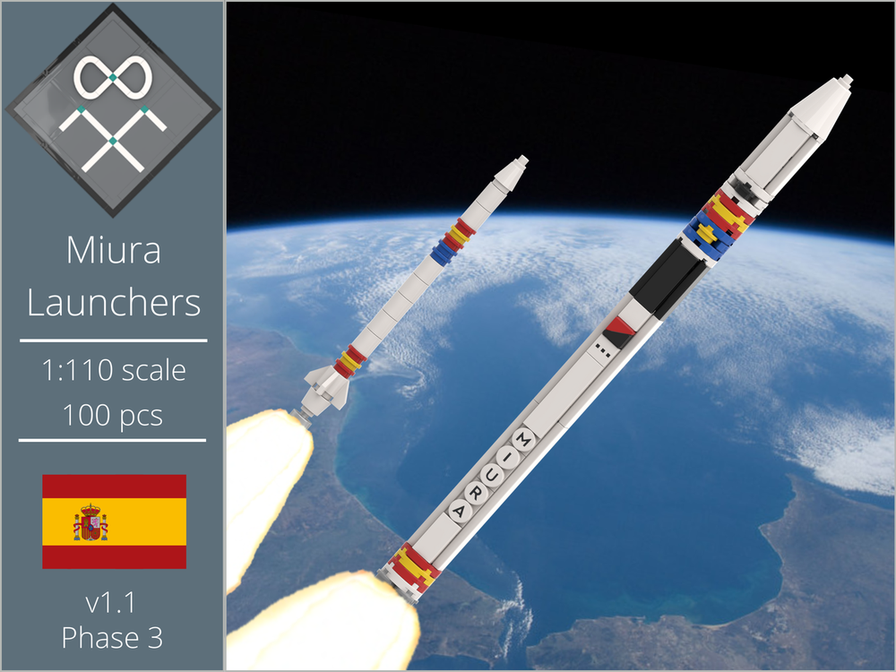 Lego 1:110 Miura Launchers