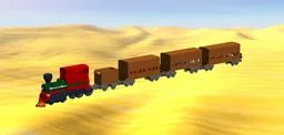 Wooden Train 1900s
