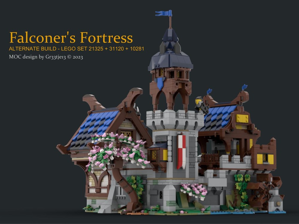 Lego Falconer's Fortress - Medieval Castle