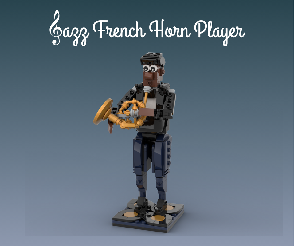 Lego Jazz French Horn Player