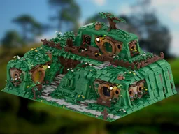 UCS Hobbiton (An Unexpected Gathering Display Stand)
