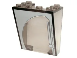 Windscreen 3 x 4 x 4 Inverted with Wiper Pattern Model Right (Sticker) - Set 10195