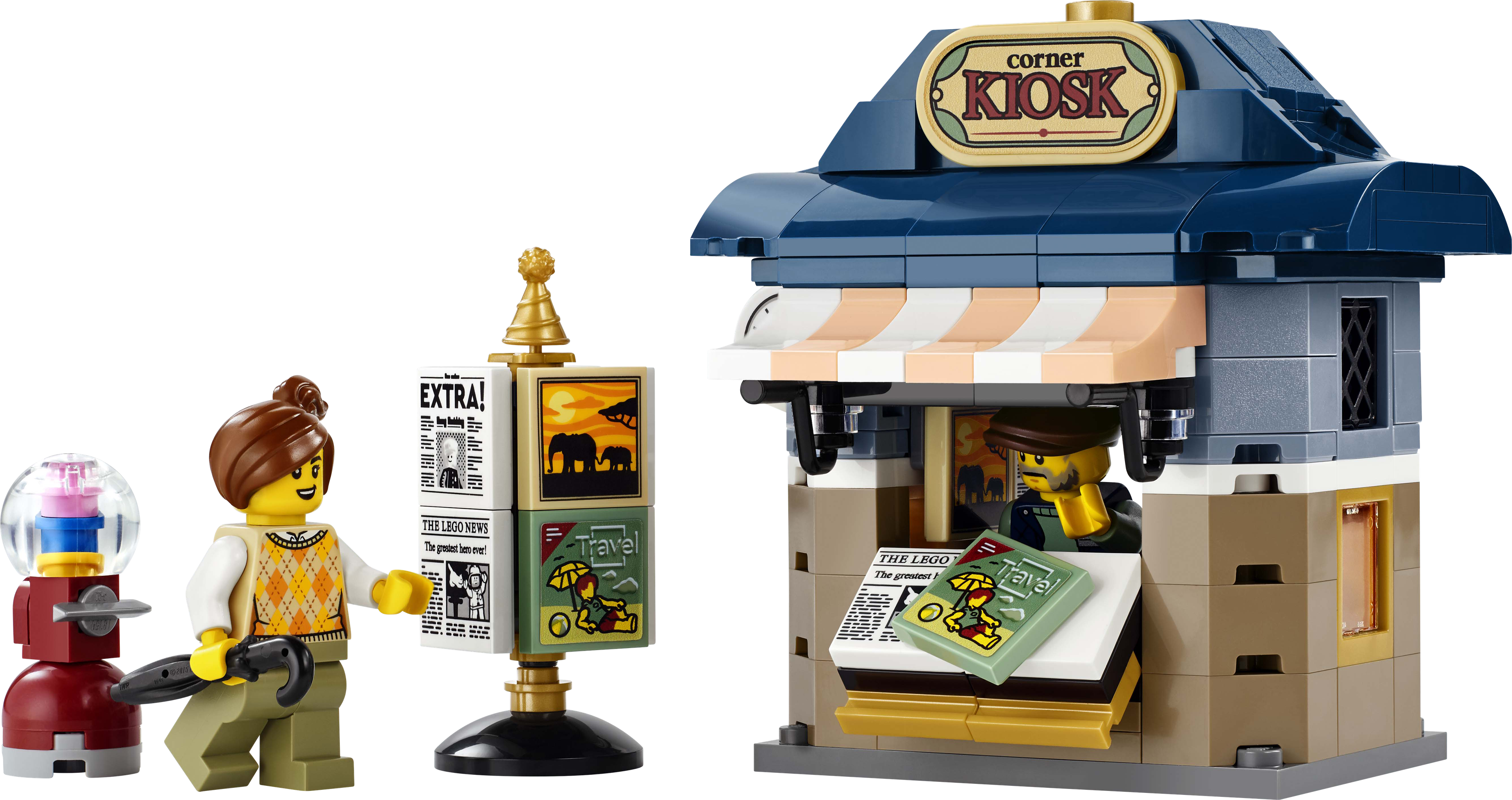 Lego Corner Kiosk