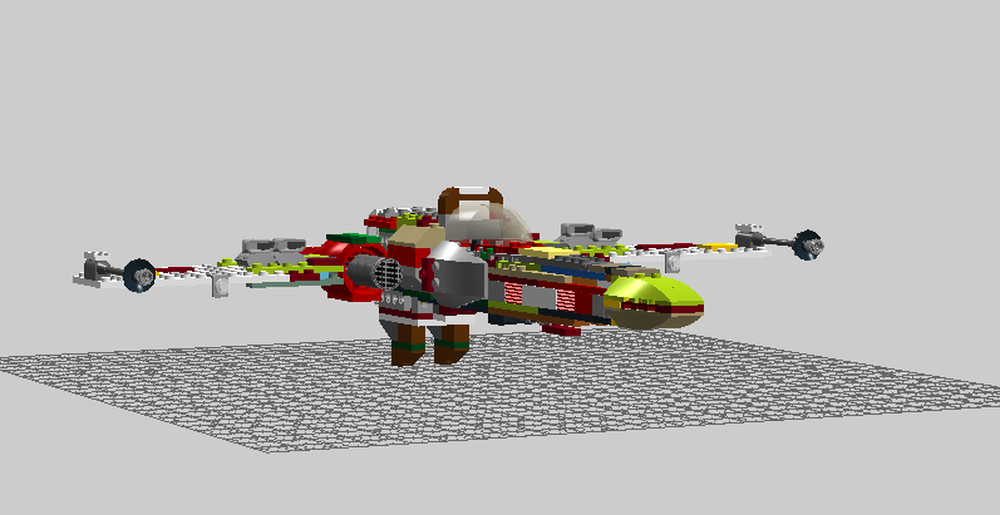 Lego Brudi Gayn racer starfighter
