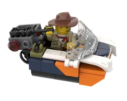 Jungle Explorer Thunder Jet motor boat (60424)