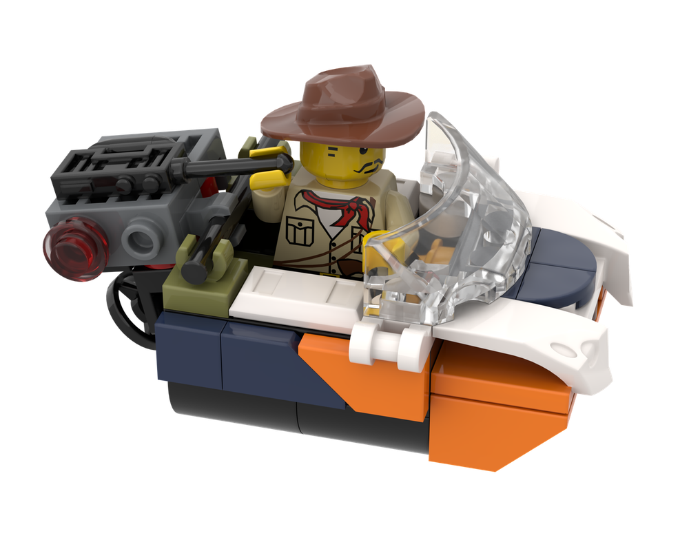 Lego Jungle Explorer Thunder Jet motor boat (60424)