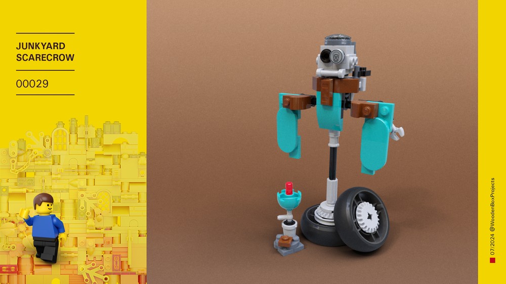 Lego Junkyard Scarecrow