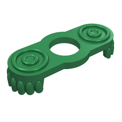 Lego Minifig Neckwear Epaulette / Green