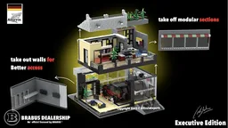 BRABUS Dealership | Modular Building - Executive Edition