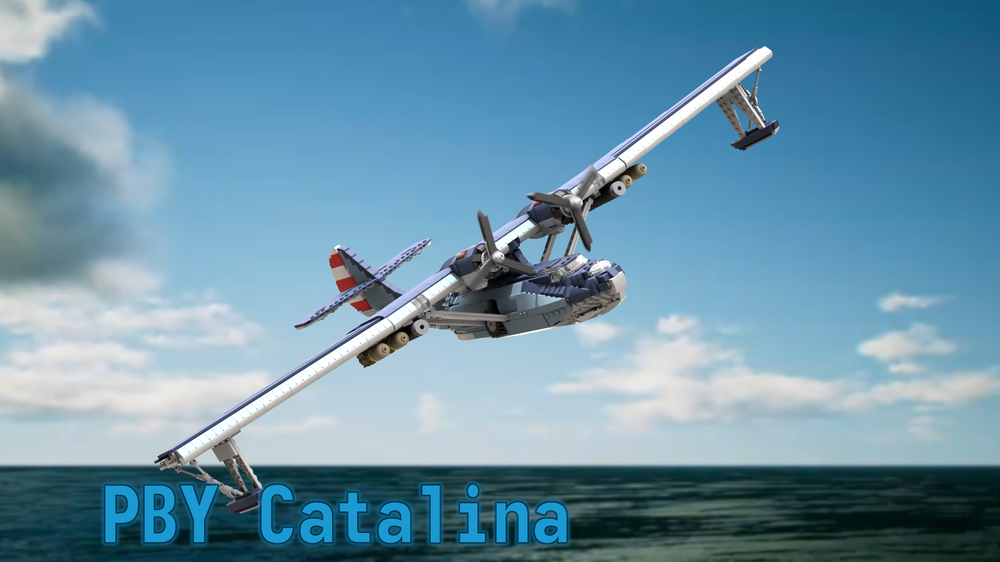 Lego PBY 5A Catalina, US Navy Early Camo
