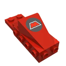 Brick Special, Cockpit Space Nose with MTron Logo Print / Red
