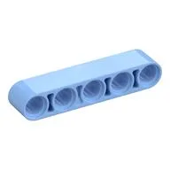 Technic Beam 1 x 5 Thick / Bright Light Blue