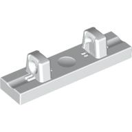 Lego Hinge Tile 1 x 4 Locking Dual 1 Fingers on Top [8 Locking Ridges] / White
