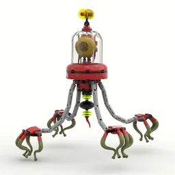 Floating Alien Invader