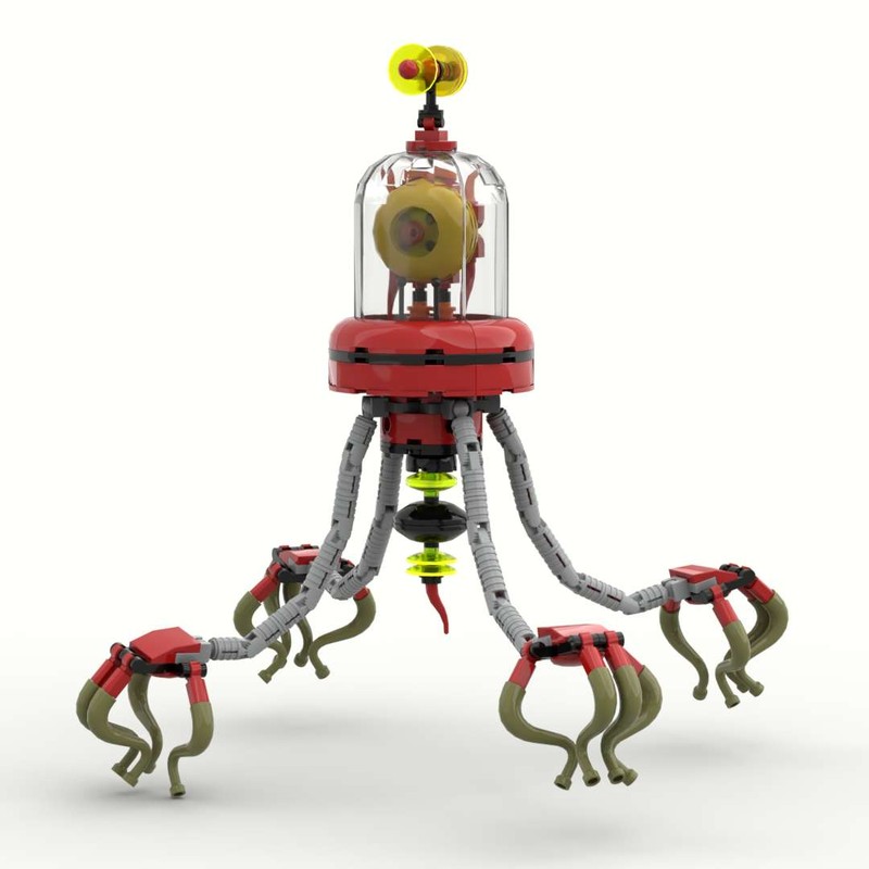 Lego Floating Alien Invader