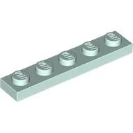 Plate 1 x 5 / Light Aqua
