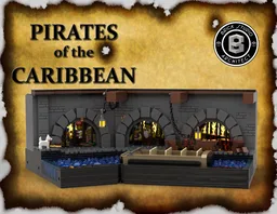Pirates of the Caribbean ride - Jail scene