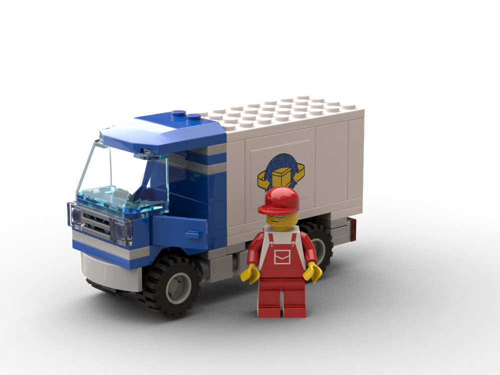 Lego Cabover container truck